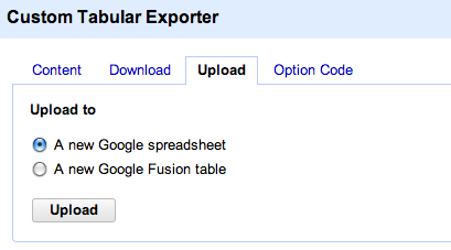 OPen Refine export to google
